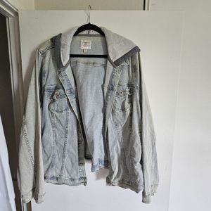 Hooded Jean Jacket
